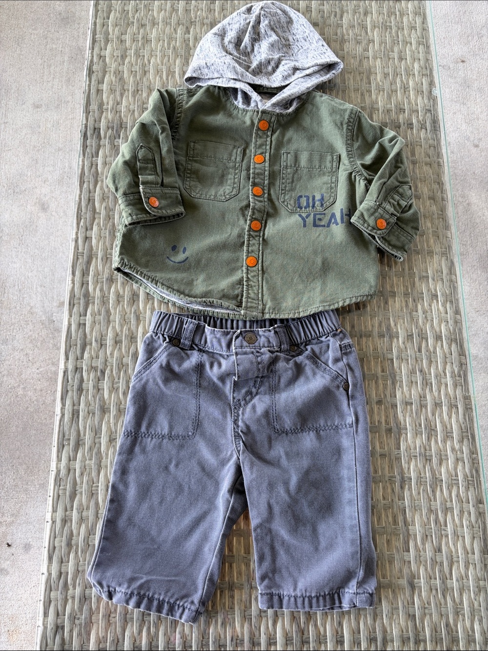 Gymboree Jacket 3-6 months & OshKosh Pants 3 months EUC